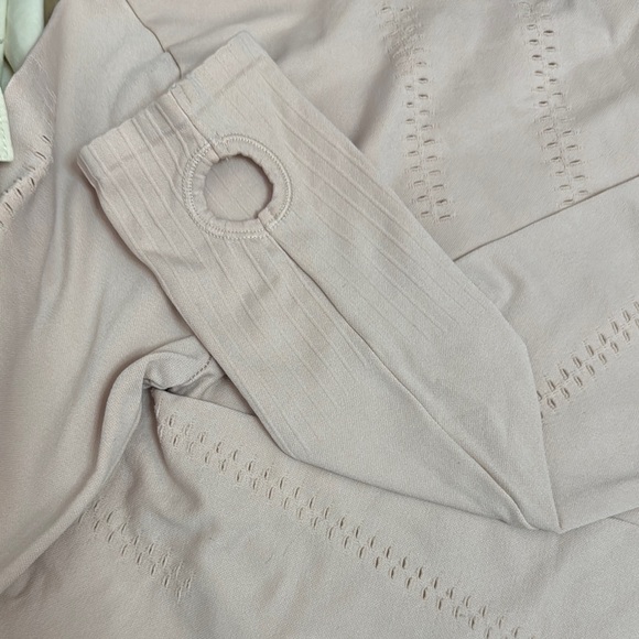 Light Pink Textured Sweater - Picture 2 of 2